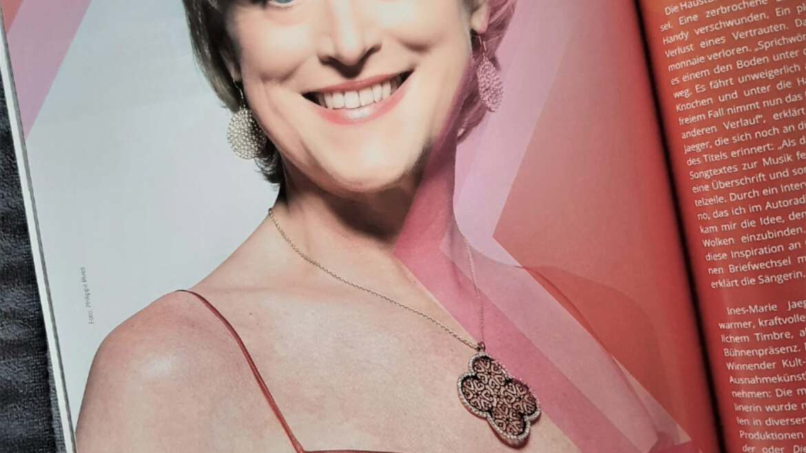 Hossa – Magazin mit Doppelseite